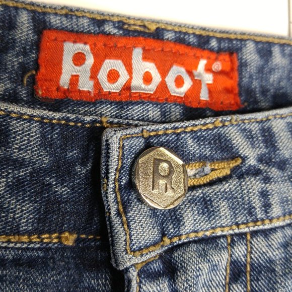 Robot Boot Cut Jeans Men's 30 C675 - Picture 4 of 9